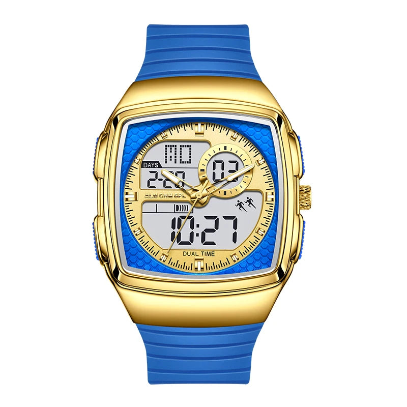 LIGE Digital Watches Men Sports Luminous Multifunction Waterproof Women Wristwatch For Men Outdoor Running Student Lights Synoke