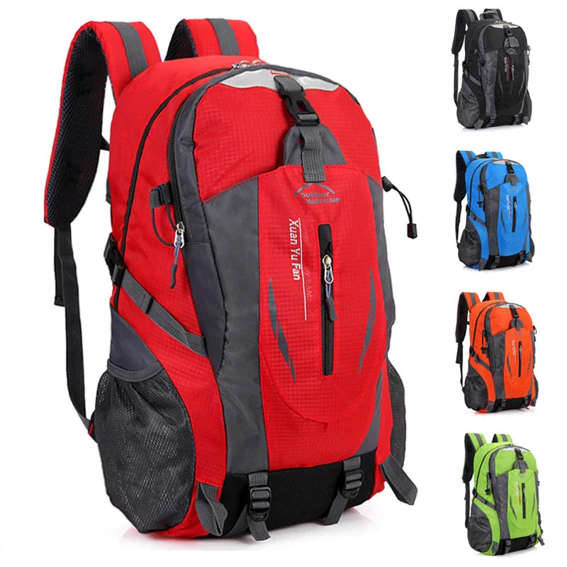 40L Men & Women Travel Backpack Rucksack - Camping, Laptop, Hiking, School Book Bag - USA