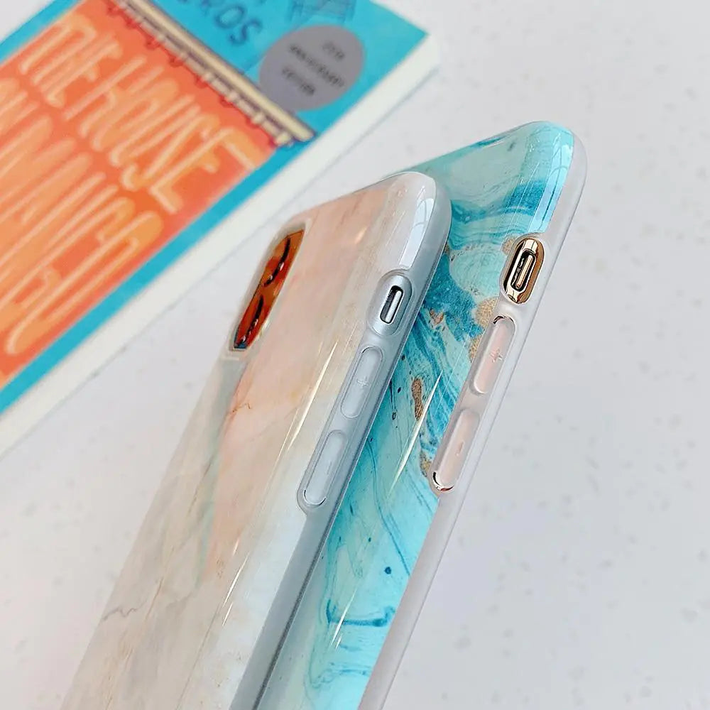 Glossy Marble Case