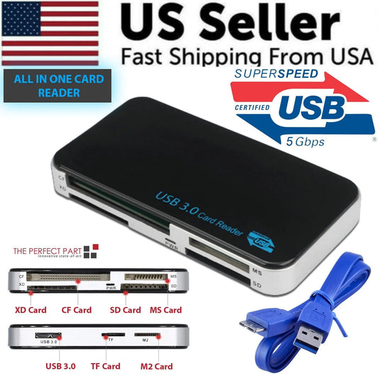 USB 3.0 Memory Card Reader Adapter (5GBPS)