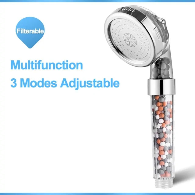 3 Modes Adjustable Shower Heads