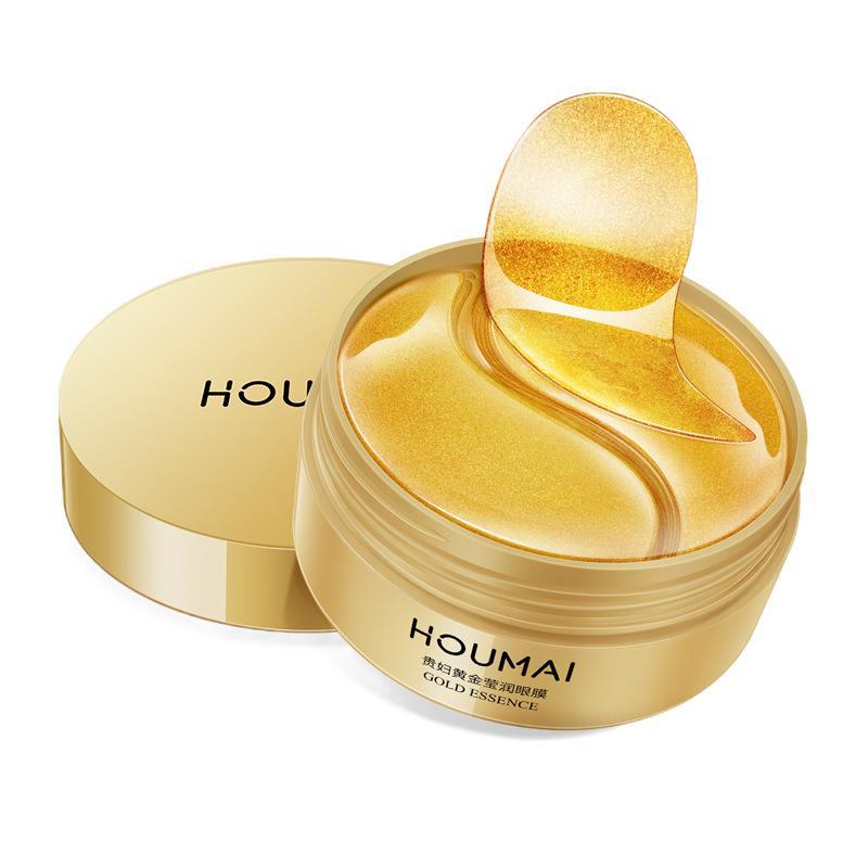 Humei 24K gold collagen eye mask moisturizing eye care eye mask paste eye mask factory a hair replacement