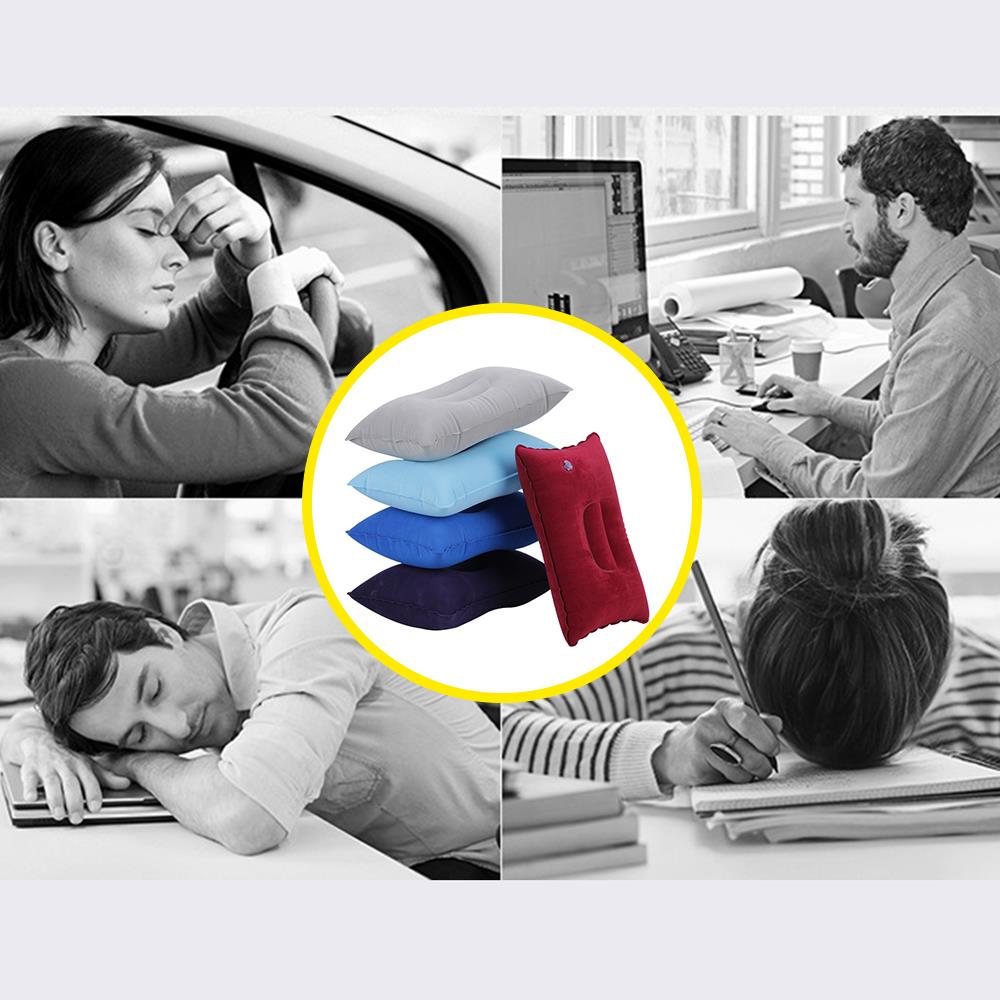 Spring Camping-Camping Tent Sleep Cushion Travel Beach Car Comfortable Pillows