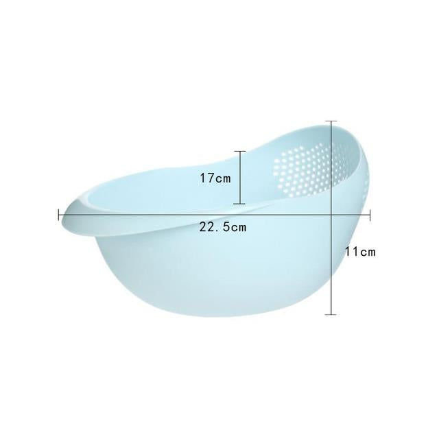 Rice Sieve Plastic Colander
