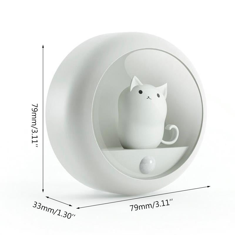 Motion Sensor Cat Night Light