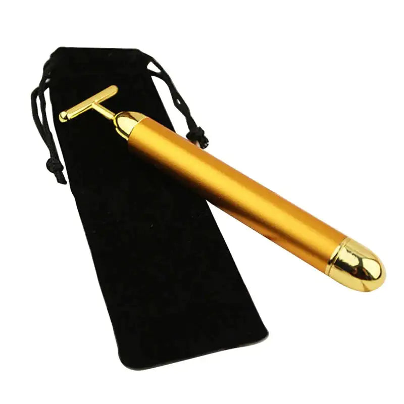 Gold Facial Roller Massager