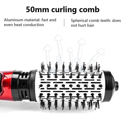 3-in-1 Rotating Hot Air-Hair Styler and Dryer