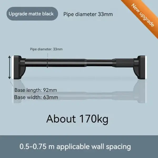 Drill-Free Adjustable Rod