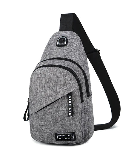 Unisex Cross Body Travel Sports Shoulder Backpack